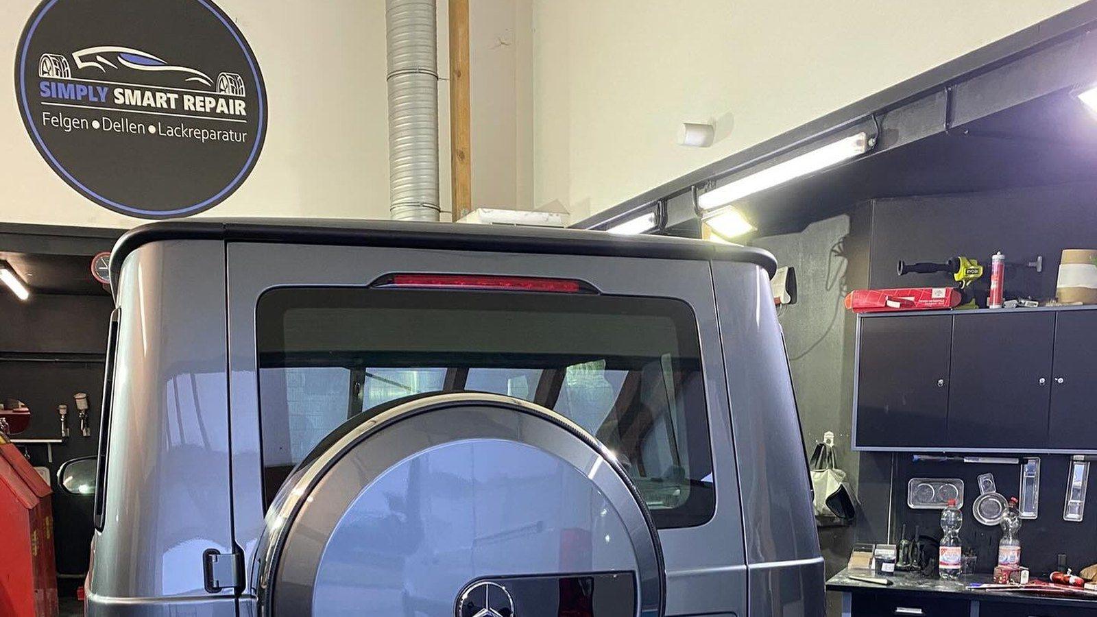 Mercedes G-Klasse in der Werkstatt