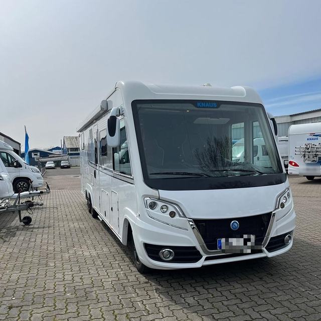 Wohnmobil von Knaus nach der Instandsetzung